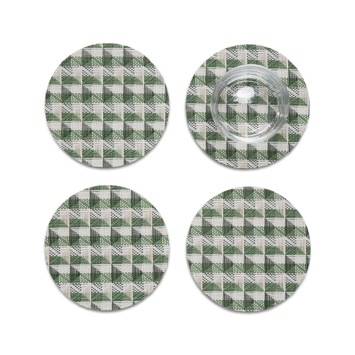 Crane Set Of 4 Coasters Chilewich Chw 101018 001 3