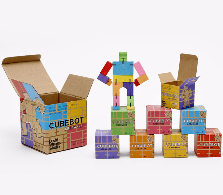 Cubebot in Various Sizes & Colors design by Areaware