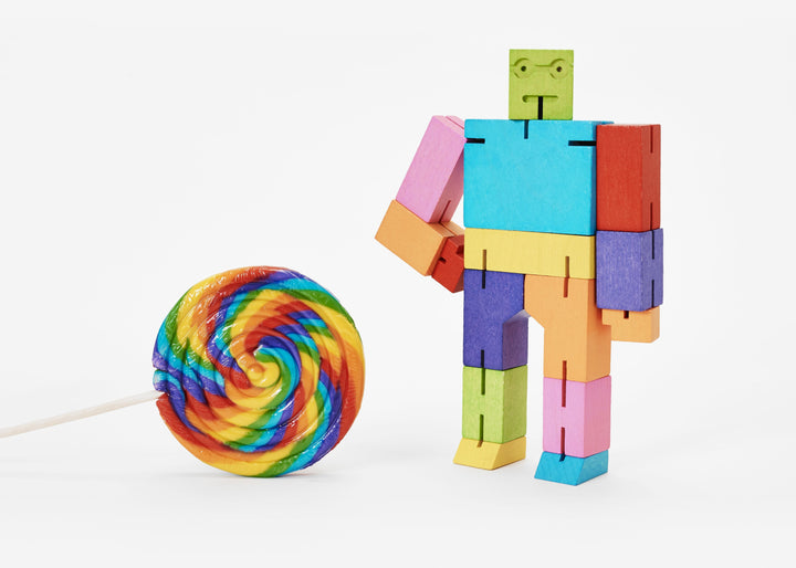 Cubebot in Various Sizes & Colors design by Areaware