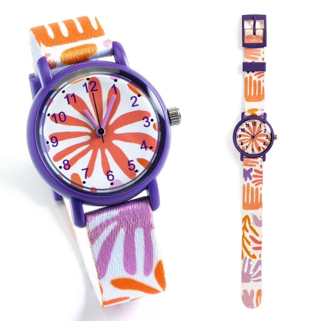 leaves ticlock childrens watch by djeco dd00433 1
