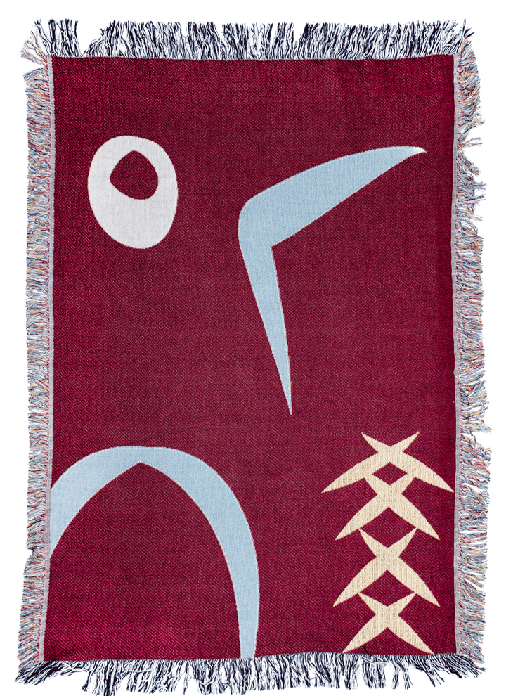 Jetee Moon Woven Blanket