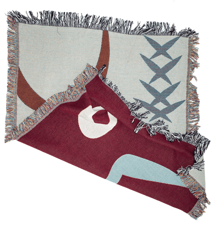 Jetee Moon Woven Blanket