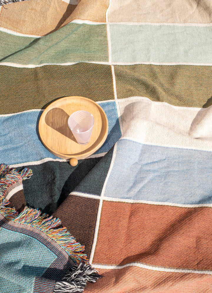 MC Color Woven Blanket