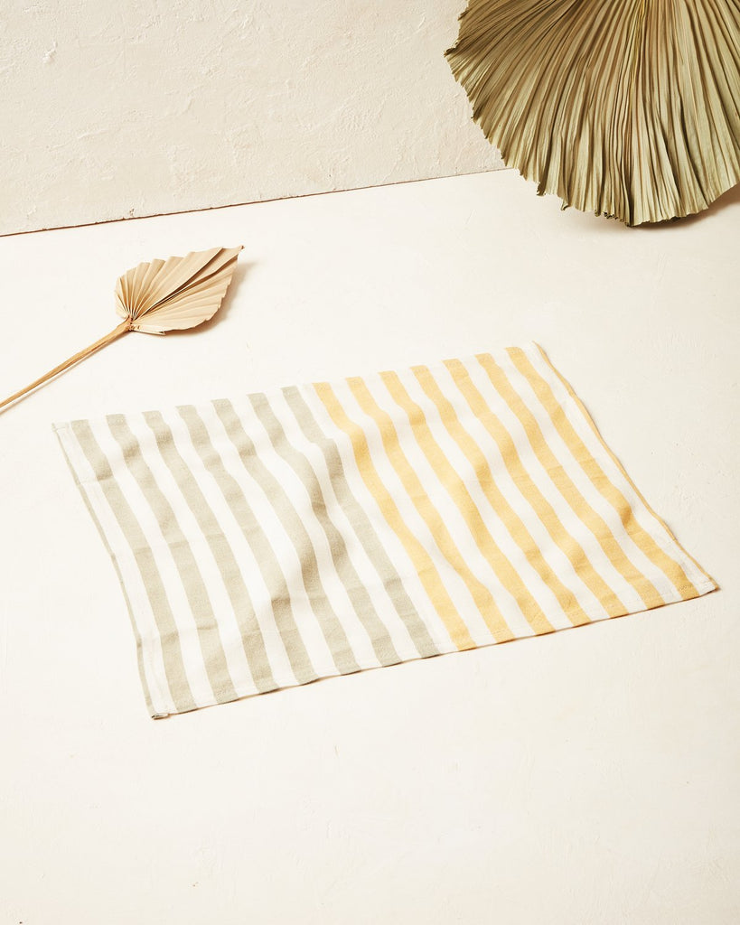 Dandelion Stripe Placemat by Minna
