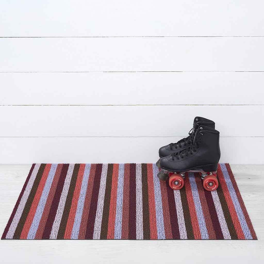 Even Stripe Berry Shag Chilewich Chw 200128 003 2