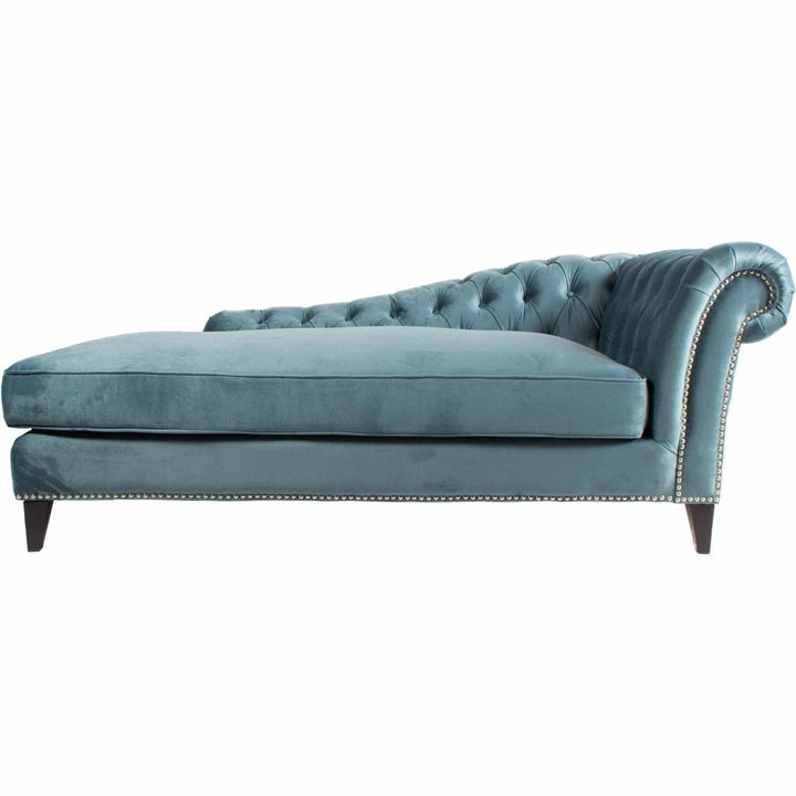 Bibiano Chaise Velvet Blue 1