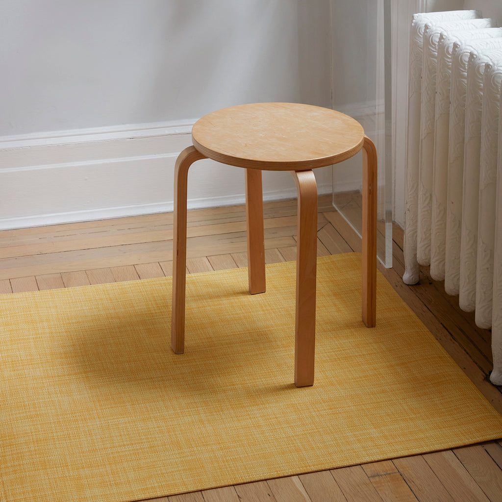 Mini Basketweave Ochre Rug Chilewich Chw 200869 045 3