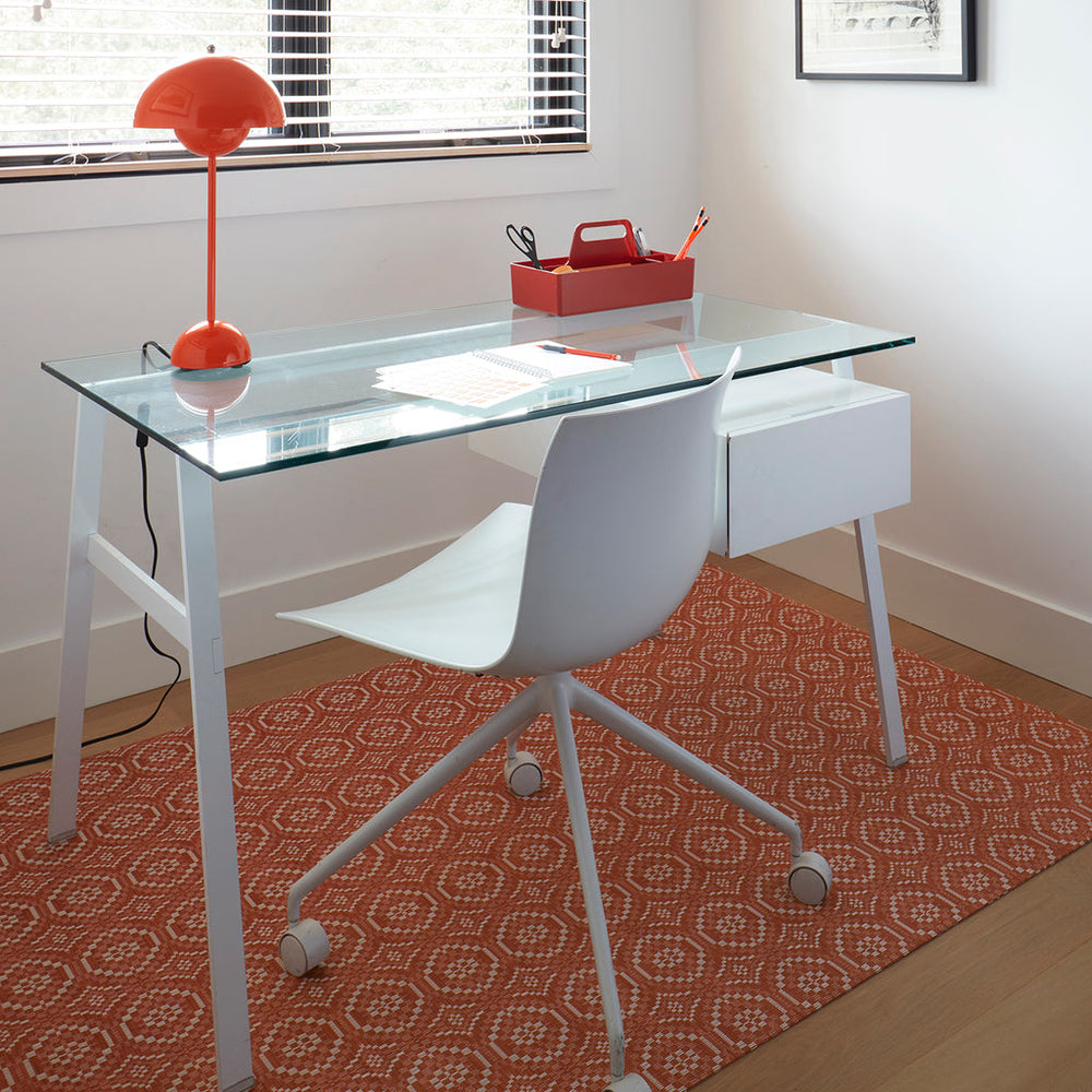 Overshot Paprika Rug Chilewich Chw 200264 002 3