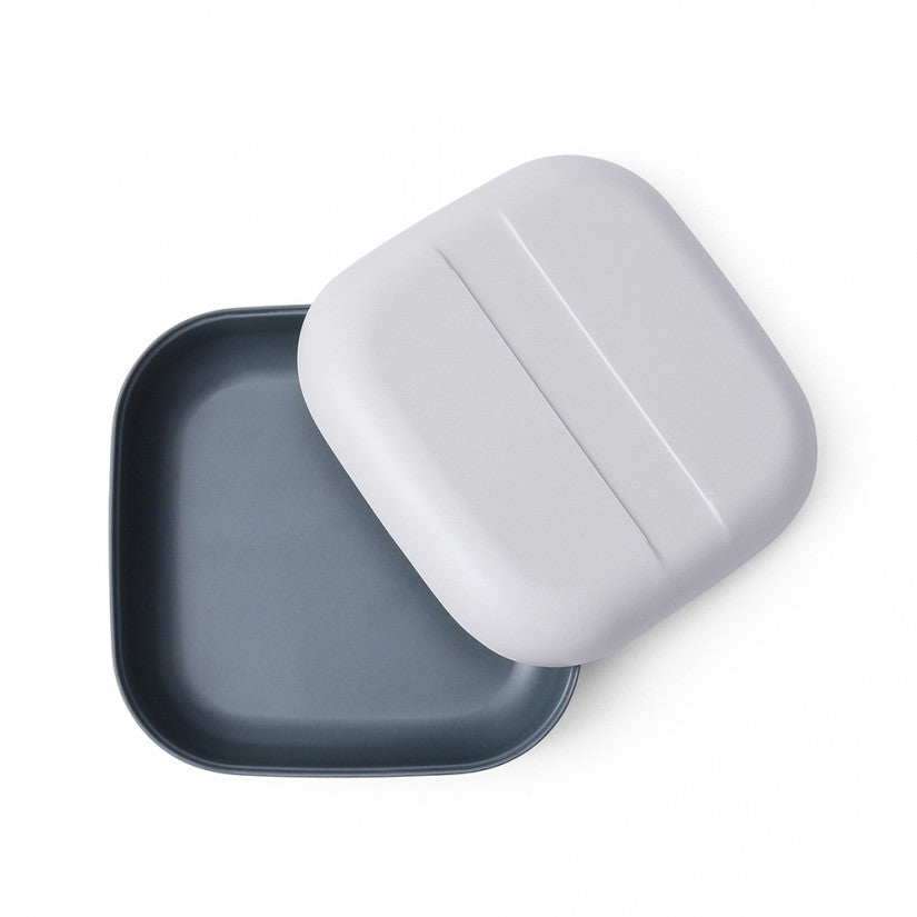 Go Bamboo Fiber Duo Color Snack Box in Various Colors design by EKOBO