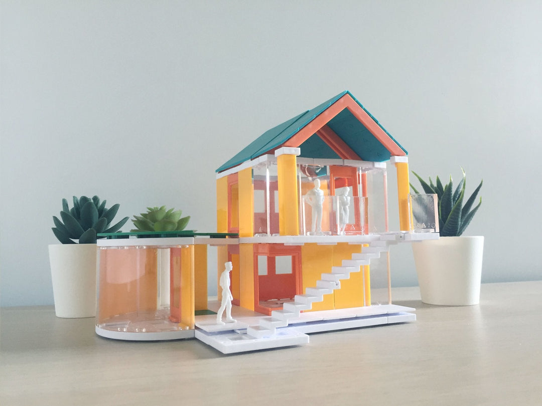 go colors 2 0 kids architect scale model building kit by arckit 9