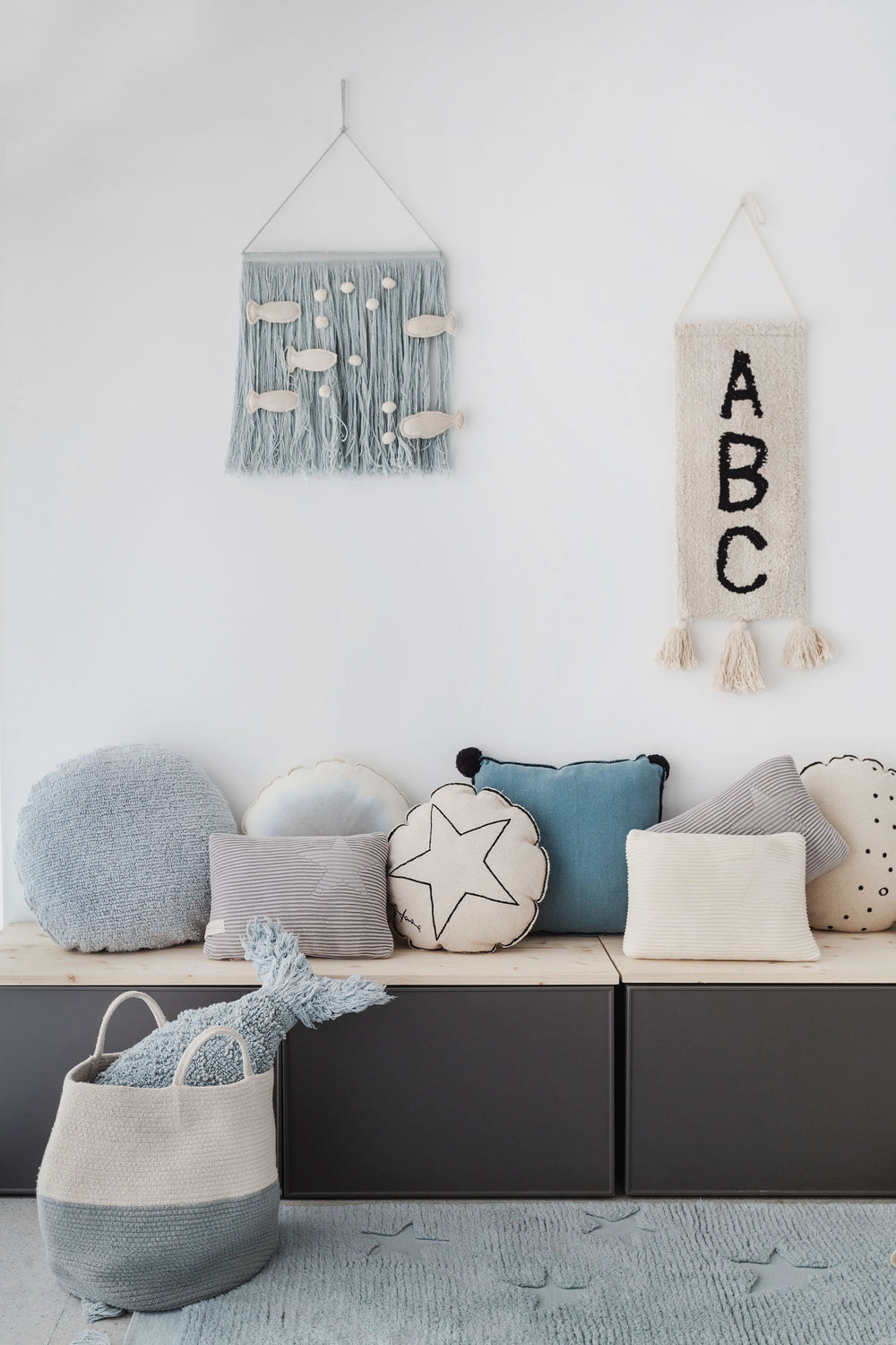 Wall Hanging ABC design by Lorena Canals