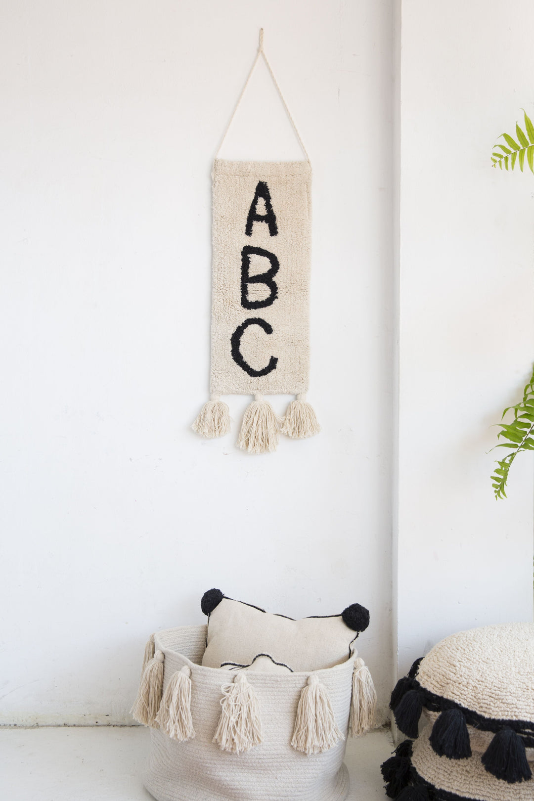 Wall Hanging ABC design by Lorena Canals