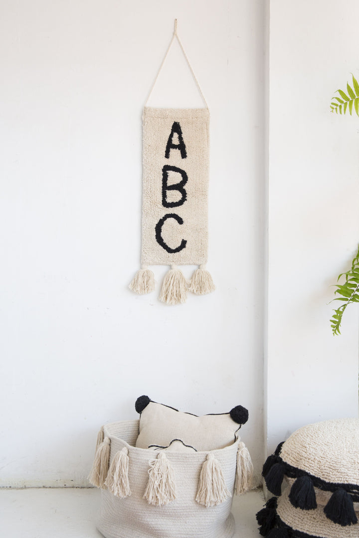 Wall Hanging ABC design by Lorena Canals