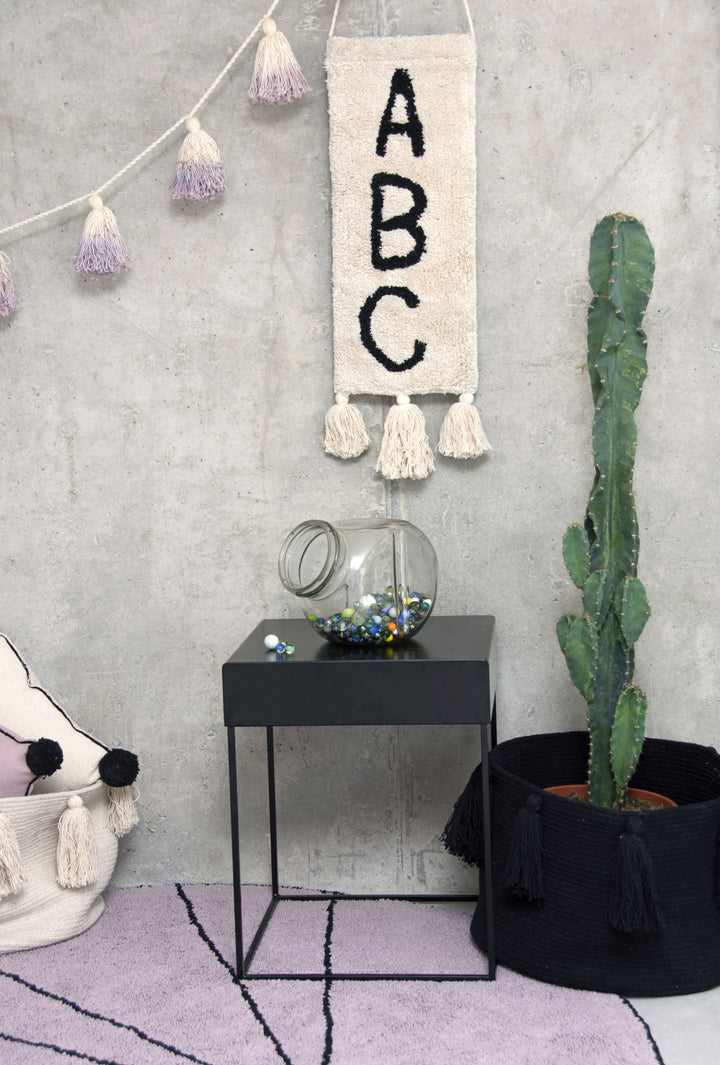 Wall Hanging ABC design by Lorena Canals