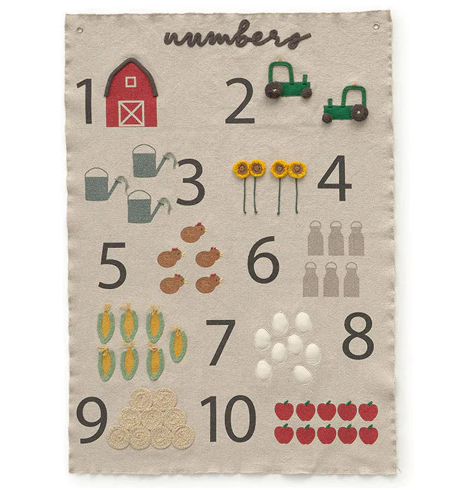 Wall Hanger Farm Numbers Lorena Canals Hang Farm 1
