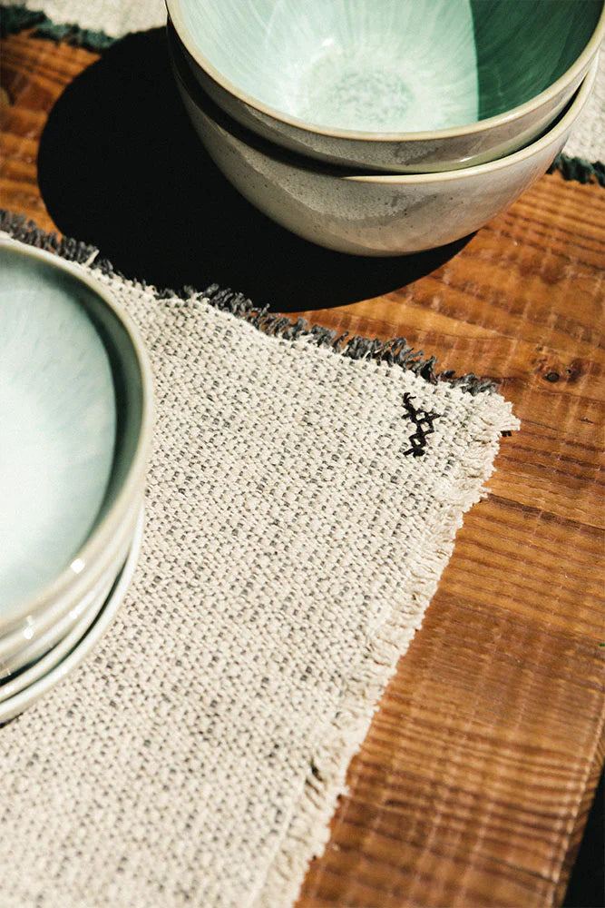 Handloom Placemats Set Of 4 Lorena Canals Hl Pm Dgrey X4 46