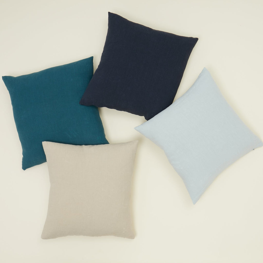 Simple Linen Pillow in Various Colors & Sizes by Hawkins New York