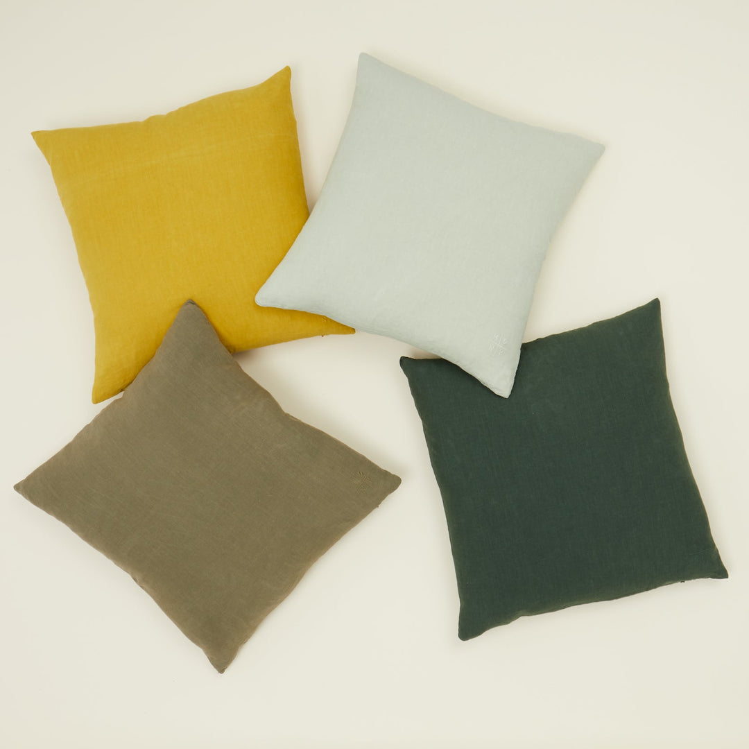 Simple Linen Pillow in Various Colors & Sizes by Hawkins New York