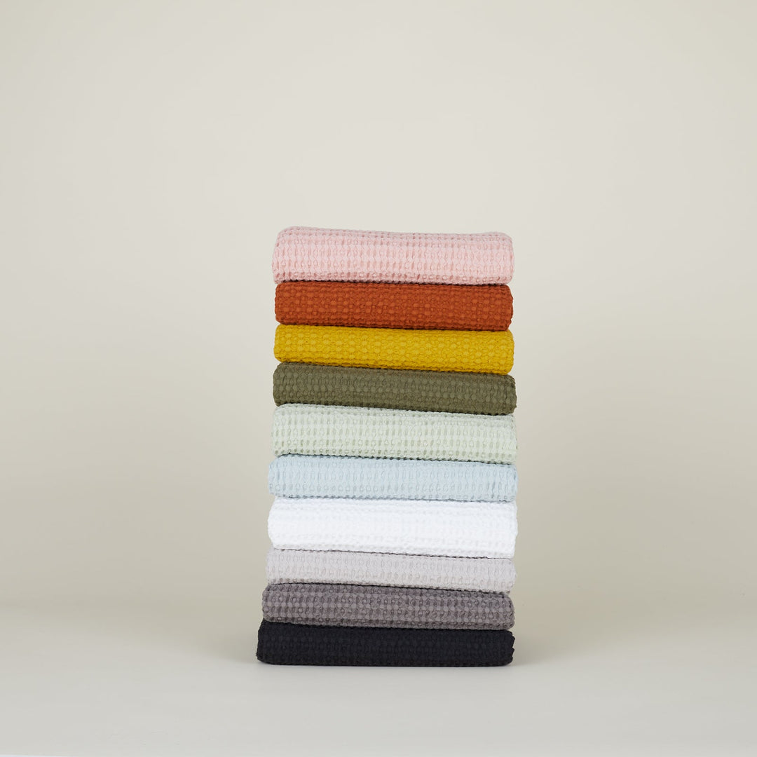 Simple Waffle Towel in Various Colors & Sizes by Hawkins New York