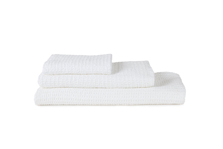 simple waffle towel in various colors design by hawkins new york 1