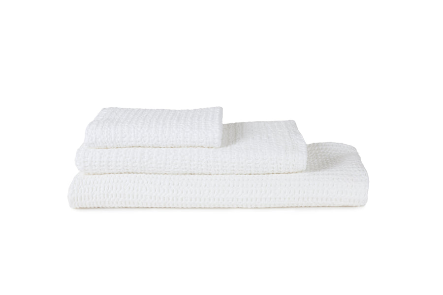 simple waffle towel in various colors design by hawkins new york 1