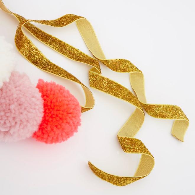 Pink Pompom Crown By Meri Meri 3