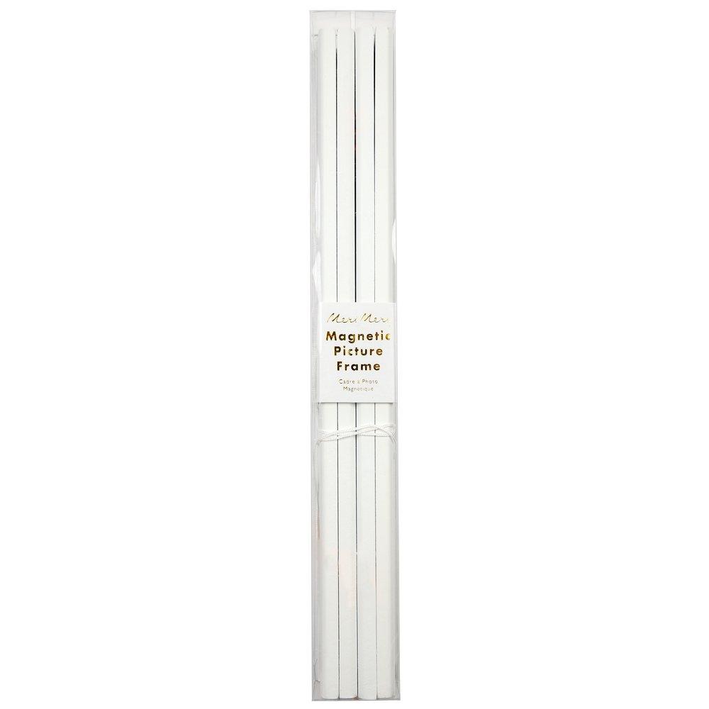 White Magnetic Picture Frame By Meri Meri 1