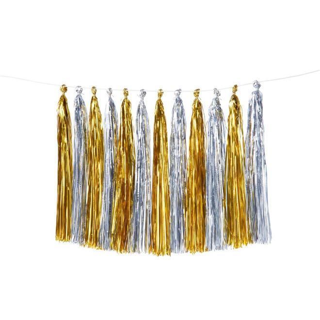 Gold Silver Tassel Garland By Meri Meri 1