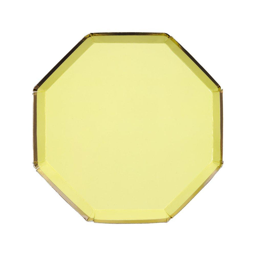 Pale Yellow Side Plates By Meri Meri 1