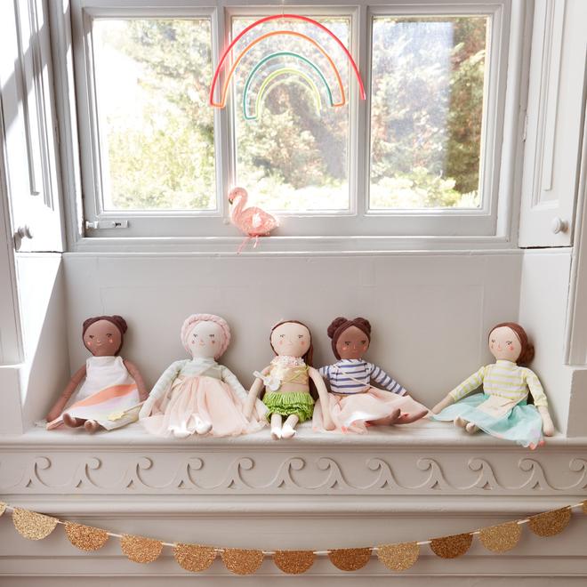 Mia Rainbow Doll By Meri Meri 5