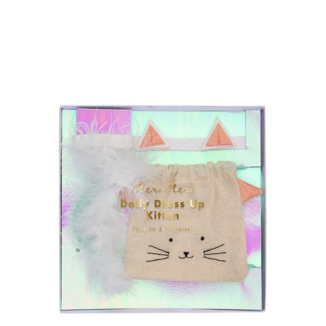 Cat Backpack Dolly Dress Up By Meri Meri 2