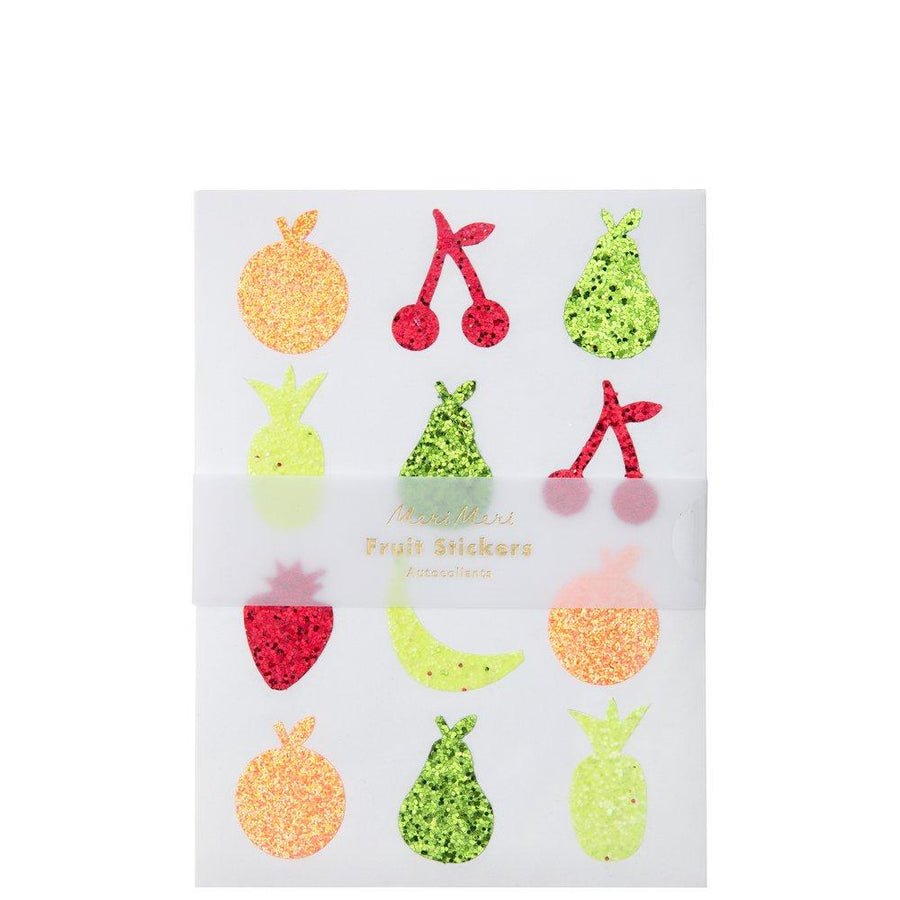 Glitter Fruit Sticker Sheets By Meri Meri 1