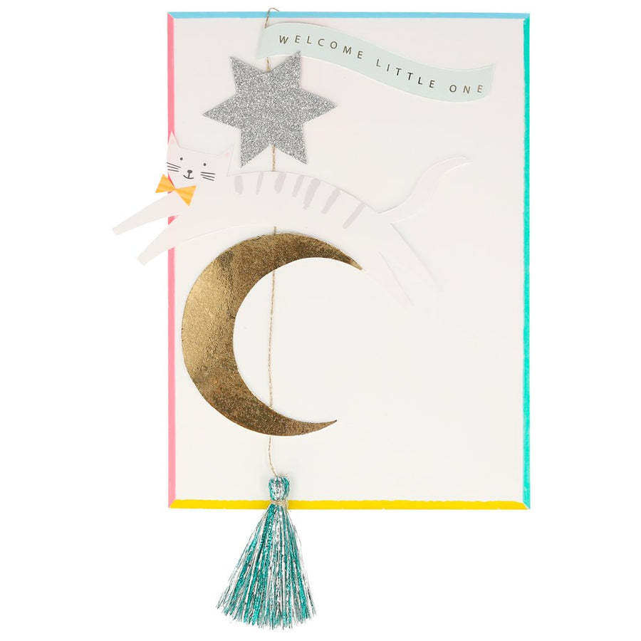 Welcome Little One Card By Meri Meri 1