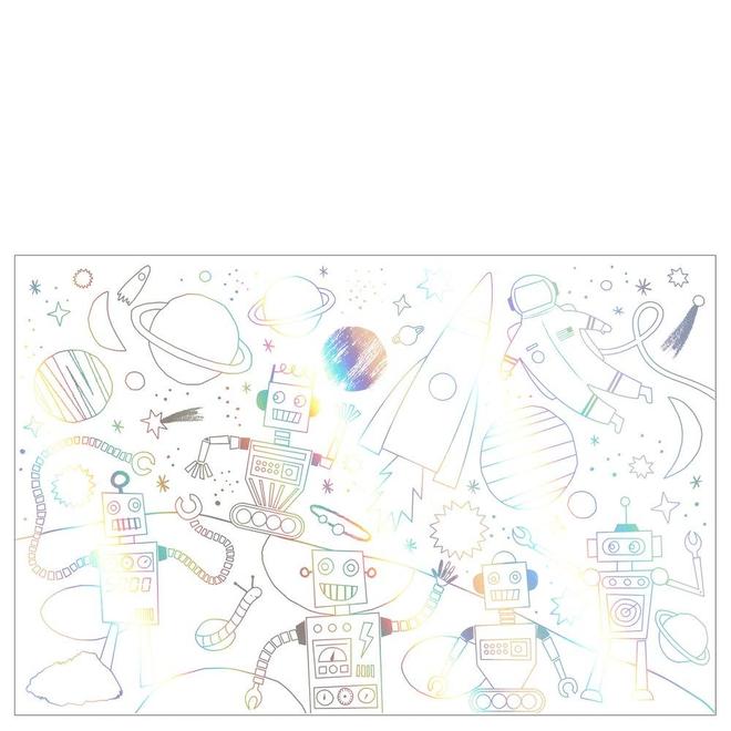 Space Coloring Posters By Meri Meri 4
