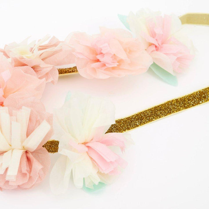 Pink Blossom Crowns By Meri Meri 2