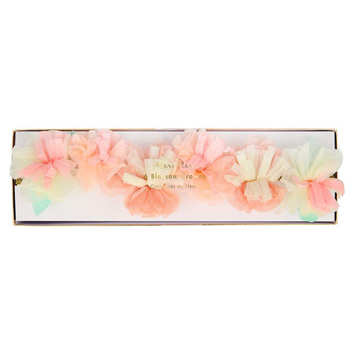 Pink Blossom Crowns By Meri Meri 3