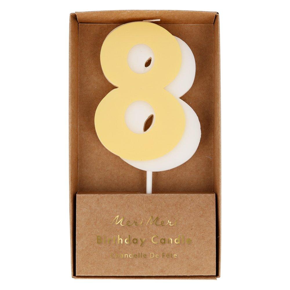 Numbers 0 To 9 Candles By Meri Meri 7