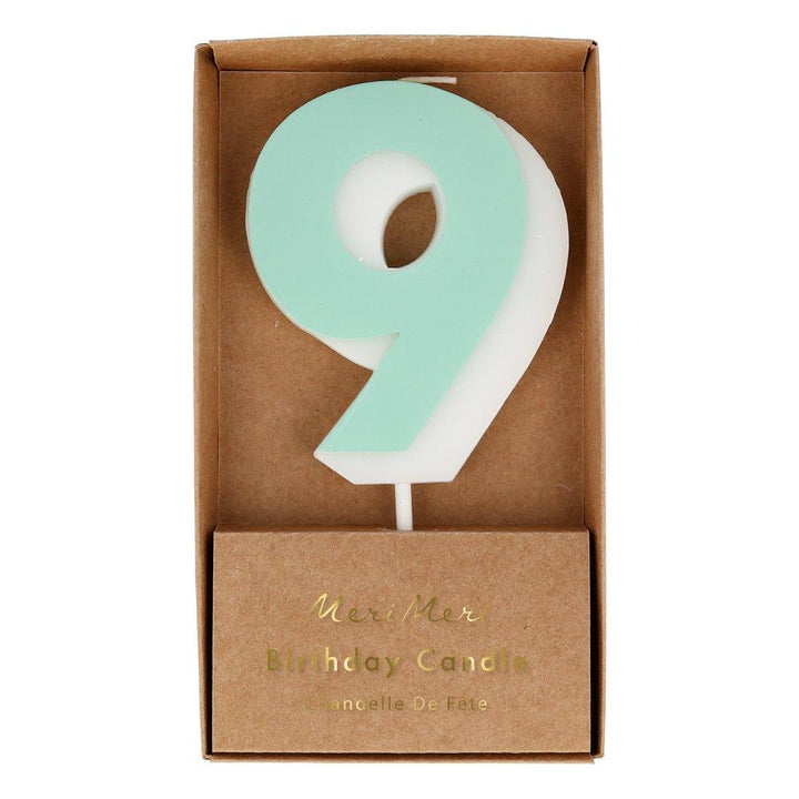 Numbers 0 To 9 Candles By Meri Meri 8
