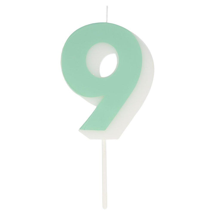 Numbers 0 To 9 Candles By Meri Meri 4