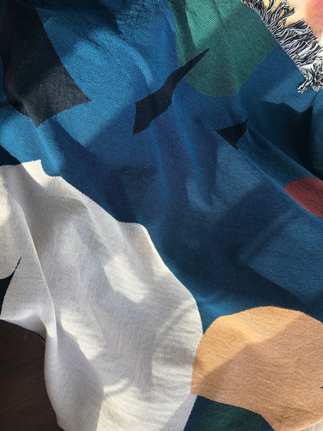 Caulder Woven Throw Blankets