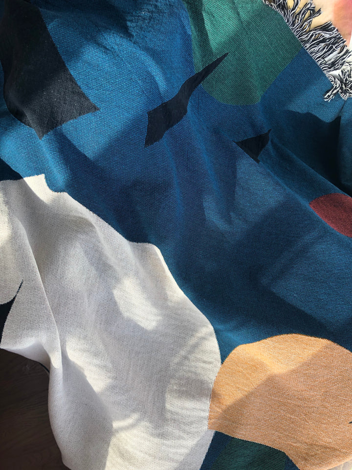 Caulder Woven Throw Blankets