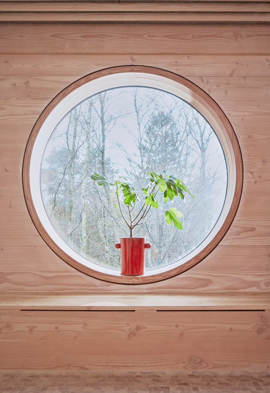 inka planter small cherry red 3