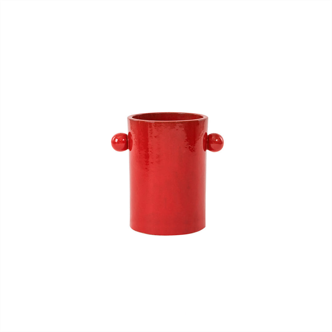 inka planter small cherry red 1