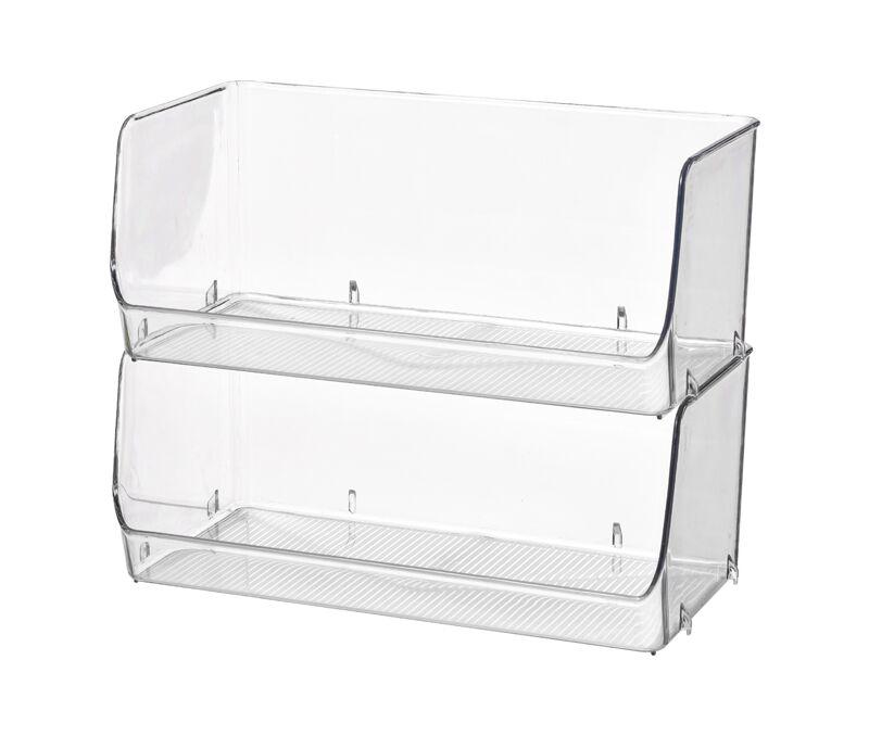 plastic stacking storage thin design by puebco 2