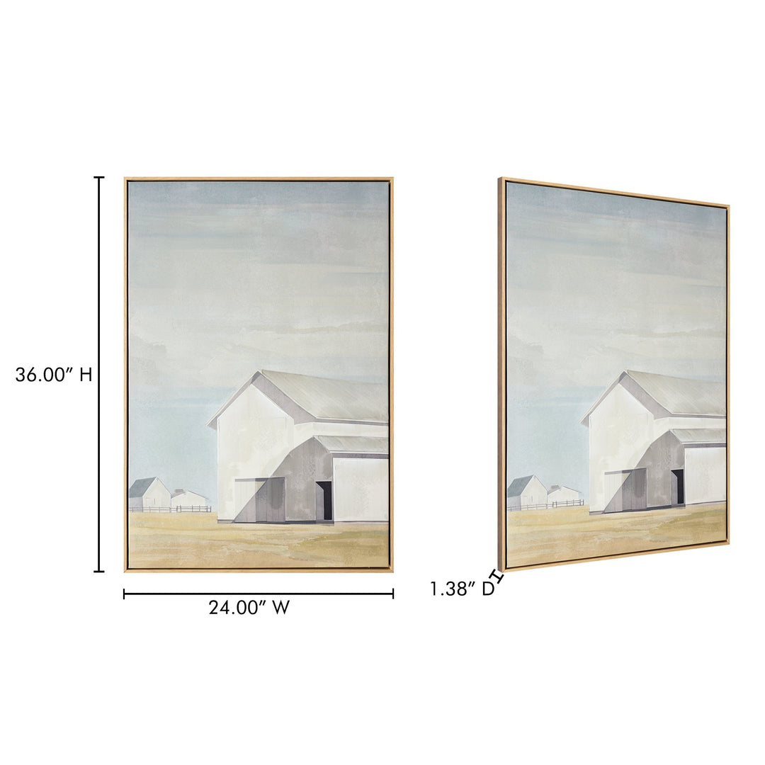 Gable Framed Painting Moes Home Collection Mhc Jq 1042 37 5