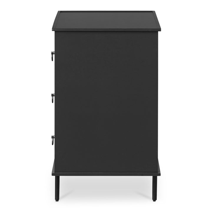 Reagan 3 Drawer Nightstand Moes Home Collection Mhc Ju 1007 02 5