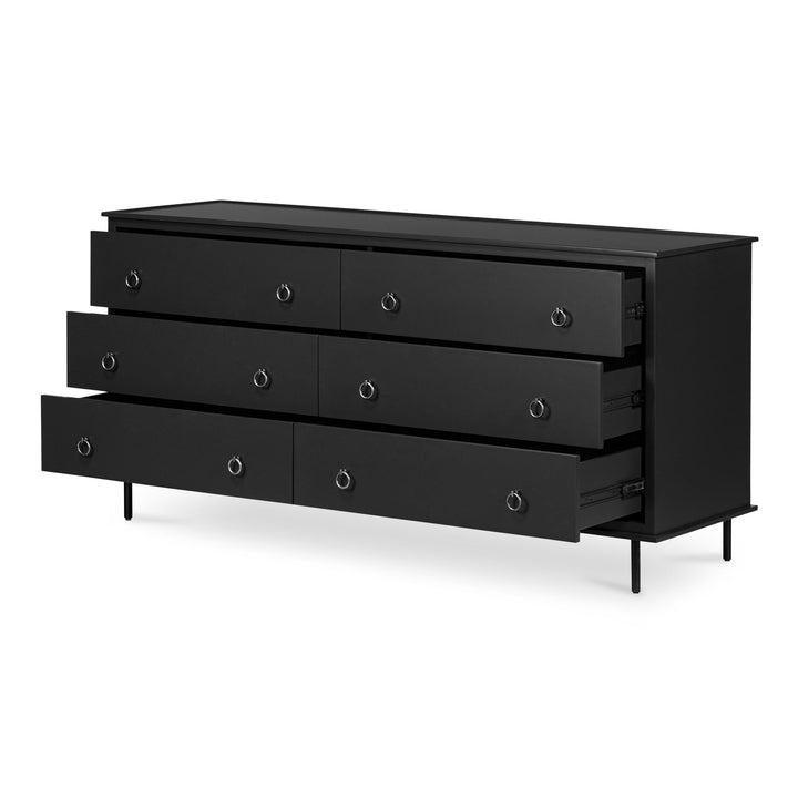 Reagan 6 Drawer Dresser Moes Home Collection Mhc Ju 1008 02 3