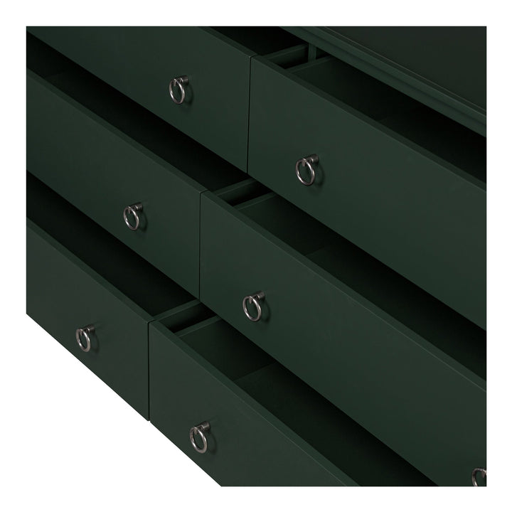 Reagan 6 Drawer Dresser Moes Home Collection Mhc Ju 1008 02 18