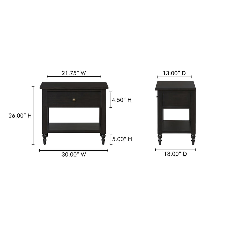 Katherine Nightstand Moes Home Collection Mhc Ju 1009 02 7