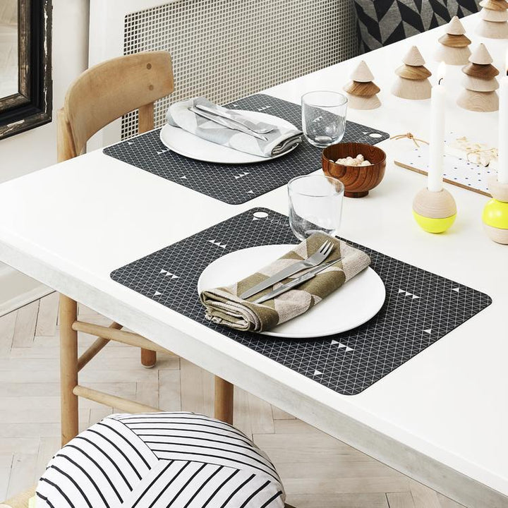 Placemat Grey Line 2 Pcs Design By Oyoy 2
